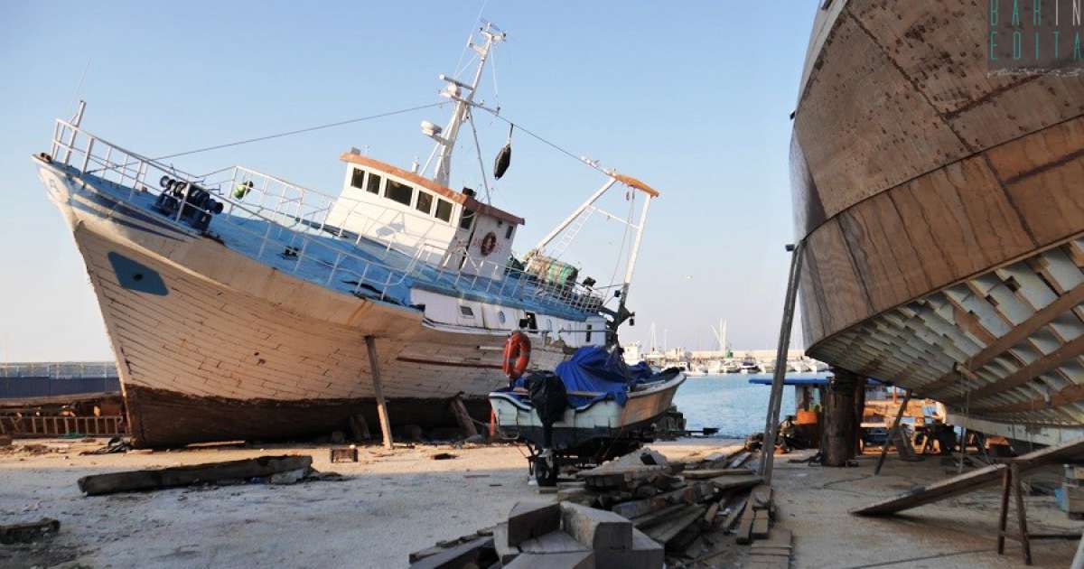 Cantieri navali, in tutto il barese ne sono rimasti solo due: a Molfetta e Monopoli